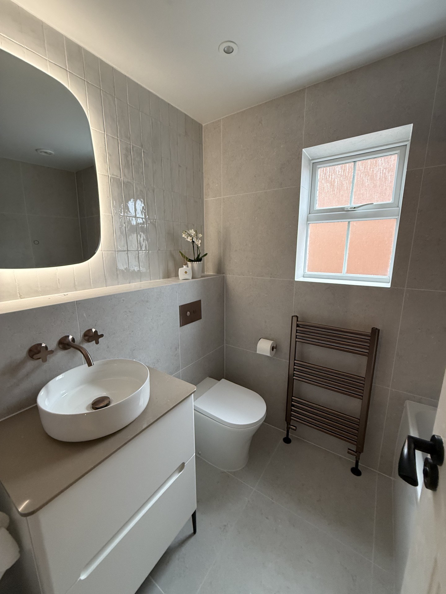 Compact Bathroom Transformation after