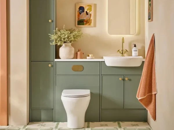 Elan Fitted Furniture Sage Green Square