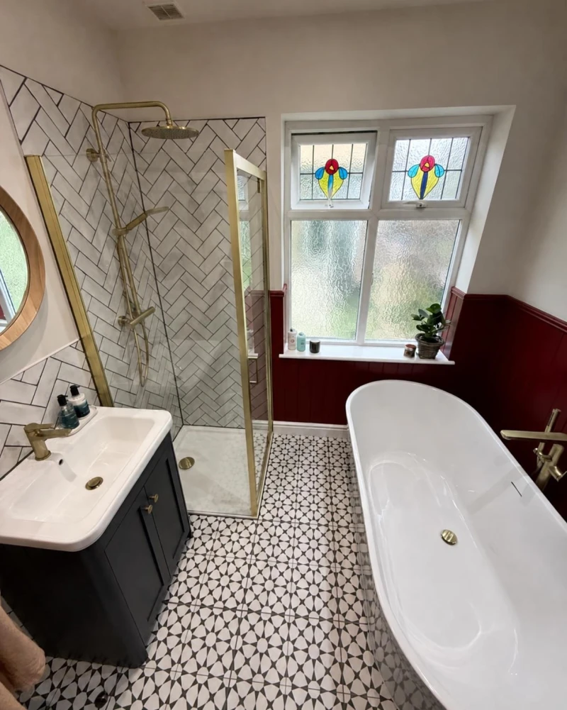 Bathroom windows - 1